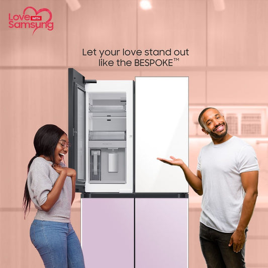 bespoke samsung fridge