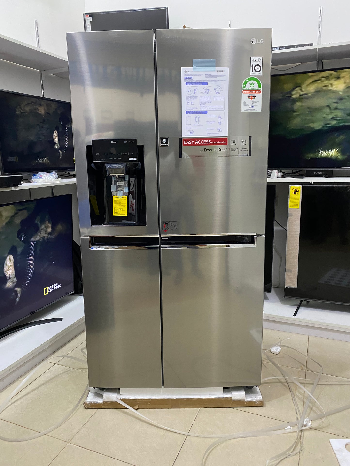GC-L257JLXL COPY MODEL NAME 634(L) | Side by Side Refrigerator |Smart Inverter Compressor