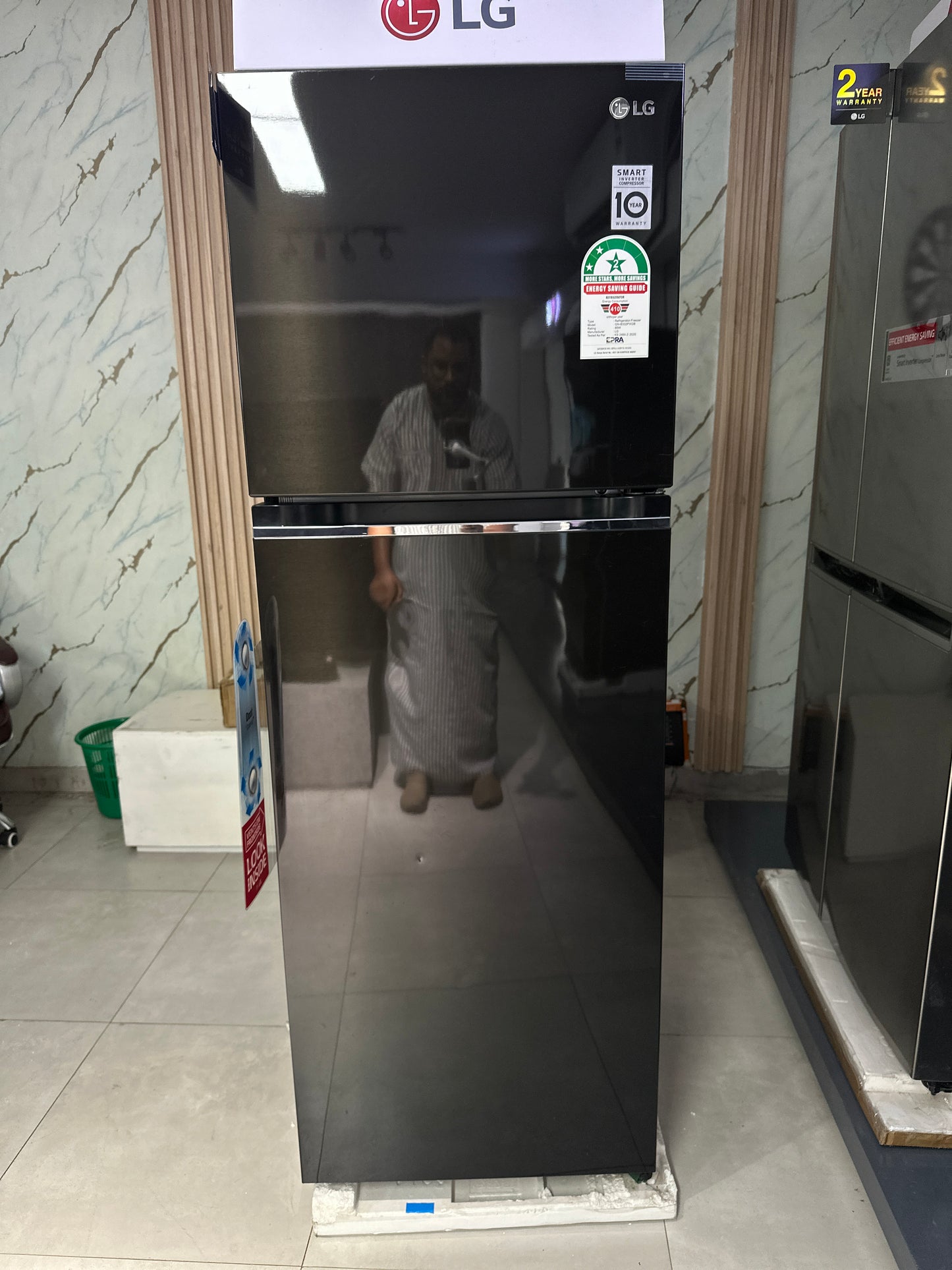 GN-B332PXGB COPY MODEL NAME 335(L) | Top Freezer Refrigerator |Smart Inverter Compressor