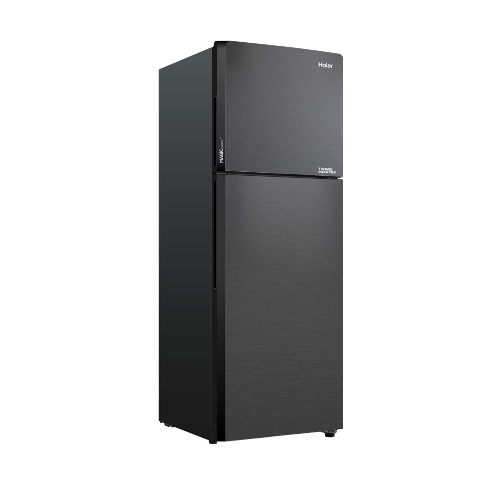 235L Top Freezer Fridge - Dark Grey - NEW