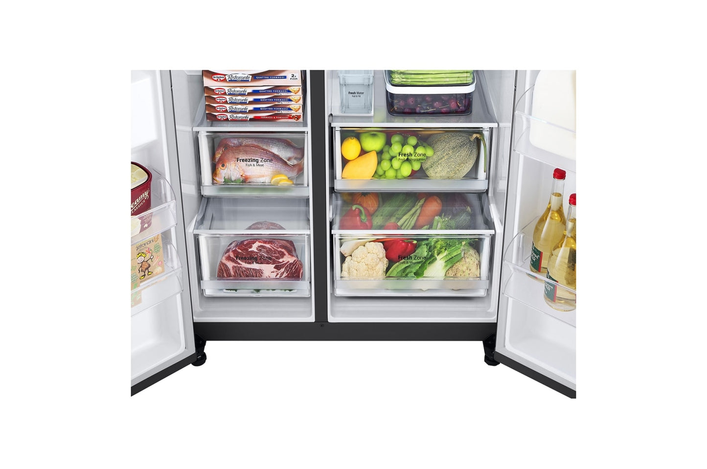 GC-J257SQRS COPY MODEL NAME 635(L) | Side by Side Refrigerator |Inverter Linear Compressor |DoorCooling™ | UVnano™