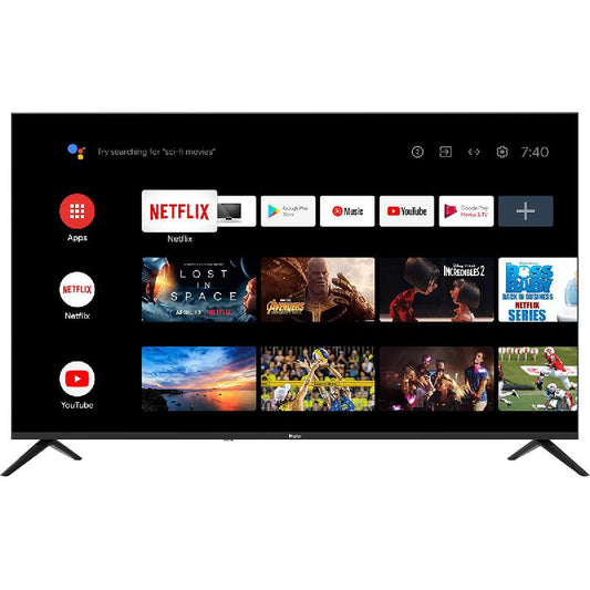 Haier 65 Inch TV Smart 4K UHD Android HDR - H65K6UG (2020 Model)